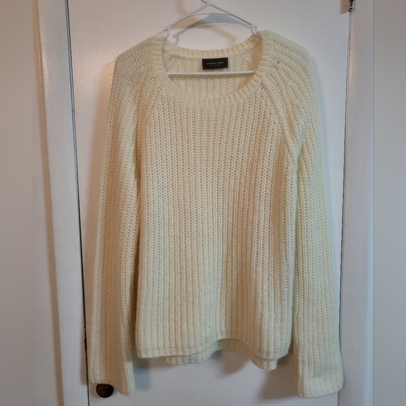 Wooden Ships Ribbed knit Wool Blend Sweater size m/l - Picture 5 of 5